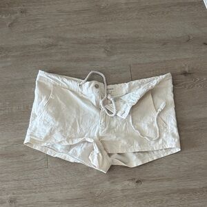 Islandhaze low Waist Beige Shorts
